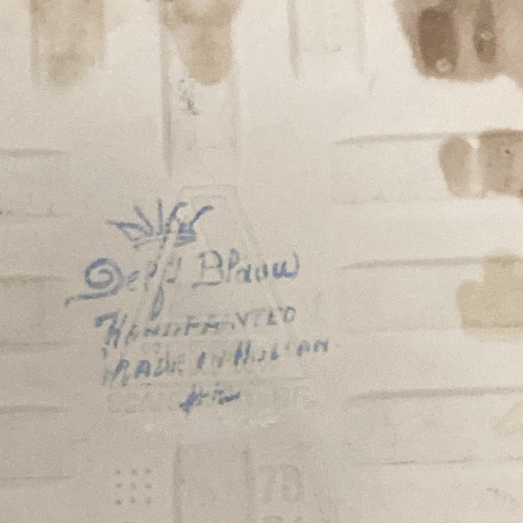 Delft Hand painted Rotterdam Ceramic Tile - Picture 3 of 9